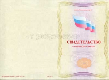 Свидетельство о Профессии Рабочего "Авиационный механик (техник) по планеру и двигателям" в Вологде