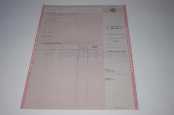 Академическая Справка Техникума 2000г в Вологде